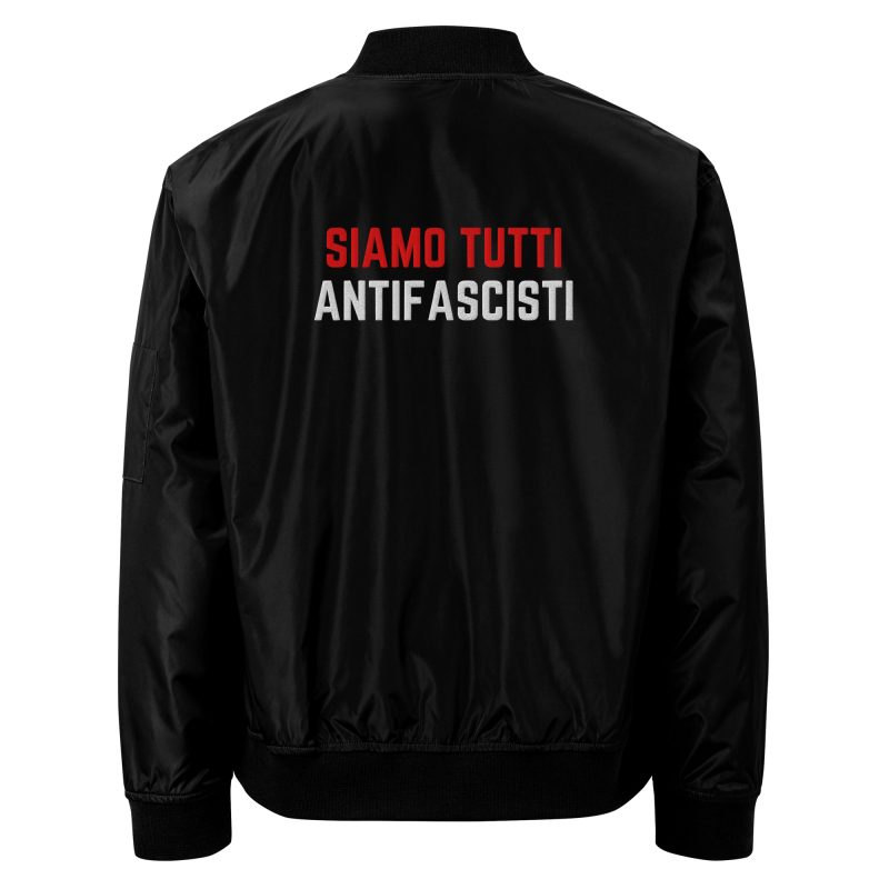 Siamo Tutti Antifascisti Premium Recycled Bomber Jacket