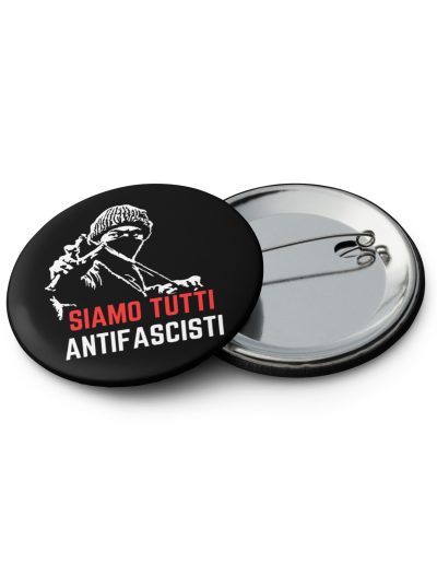 Siamo Tutti Antifascisti Set of Pin Buttons