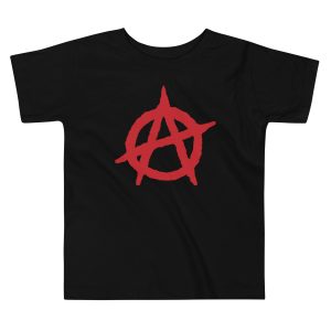 Anarchy Red Anarchist Symbol Toddler T-shirt