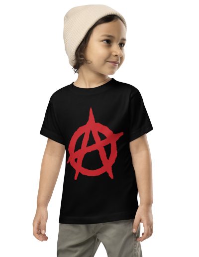 Anarchy Red Anarchist Symbol Toddler T-shirt