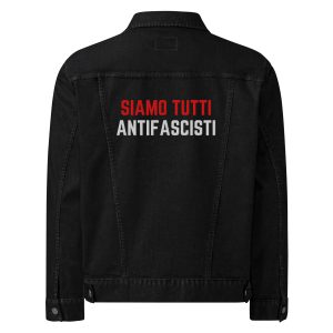 Siamo Tutti Antifascisti Unisex Denim Jacket