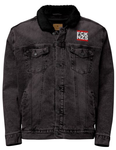 Siamo Tutti Antifascisti Unisex Denim Sherpa Jacket