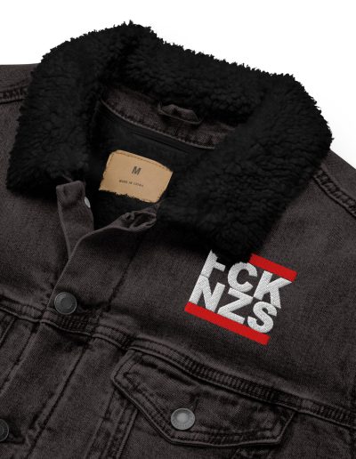 Siamo Tutti Antifascisti Unisex Denim Sherpa Jacket