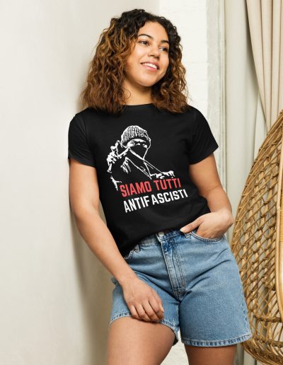 Siamo Tutti Antifascisti Women’s High-waisted T-shirt