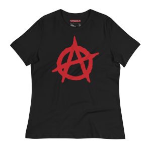 Anarchy Red Women's Relaxed T-Shirt