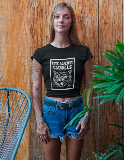 Cats Against Catcalls Women's Relaxed T-Shirt