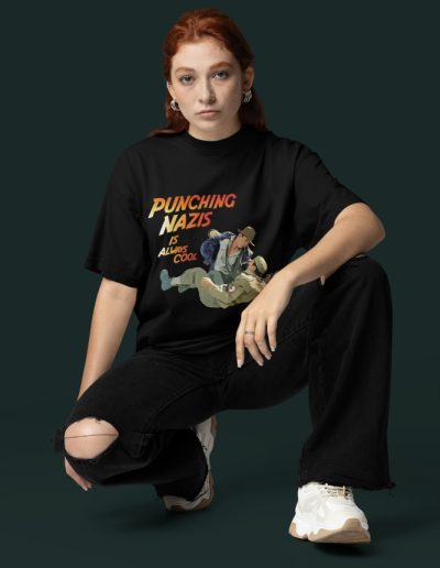 Punching Nazis Is Always Cool Unisex T-shirt