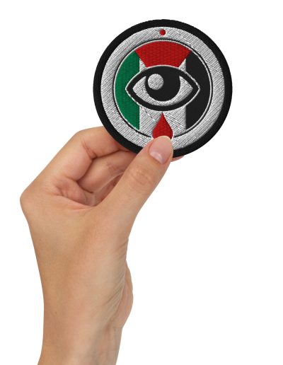 All Eyes on Palestine Embroidered Patch