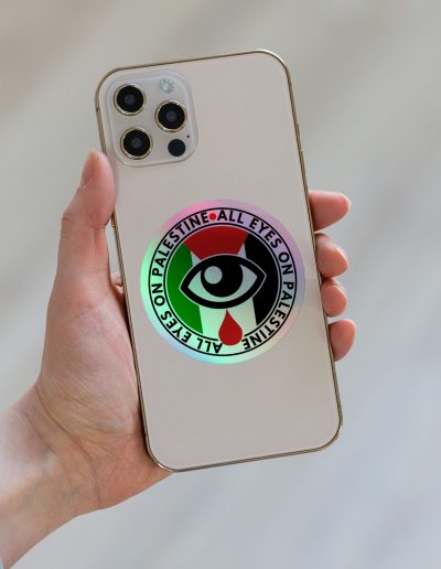 All Eyes on Palestine Holographic Stickers