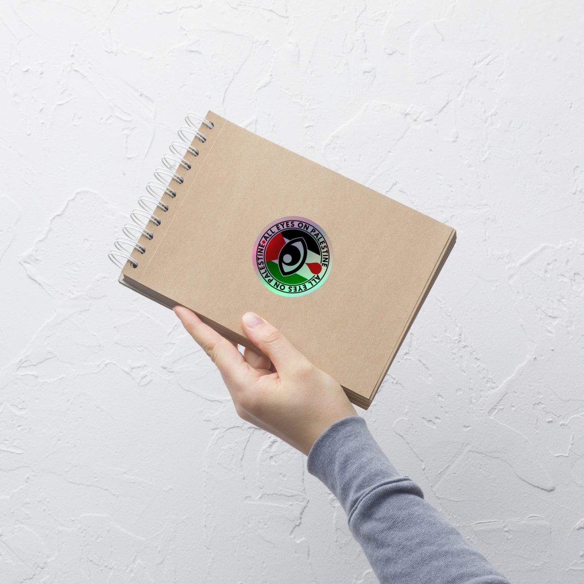 All Eyes on Palestine Holographic Stickers