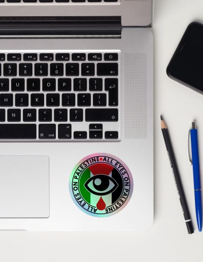 All Eyes on Palestine Holographic Stickers