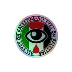 All Eyes on Palestine Holographic Stickers