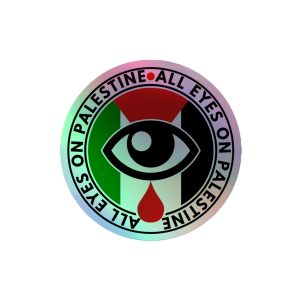 All Eyes on Palestine Holographic Stickers