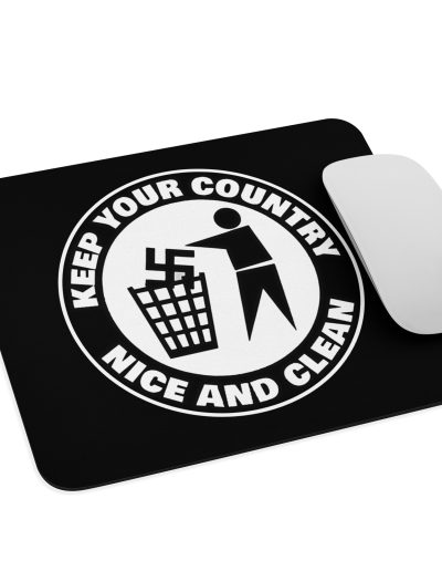 Keep Your Country Nice and Clean Mouse Pad