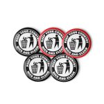 Keep Your Country Nice and Clean Set of Pin Buttons