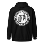 Keep Your Country Nice and Clean Unisex Zip Hoodie