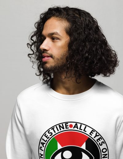 All Eyes on Palestine Unisex Organic Sweatshirt