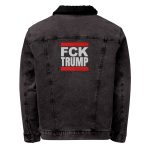 FCK TRUMP Denim Sherpa Jacket