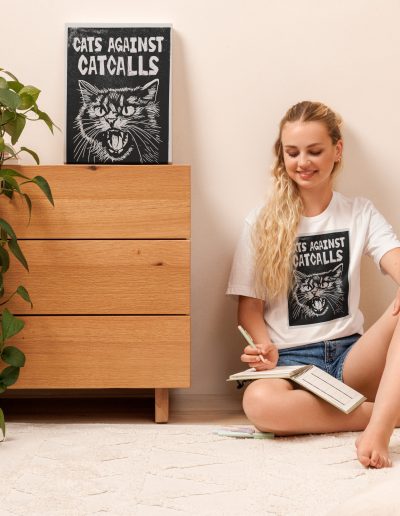 Cats Against Catcalls Unisex T-shirt