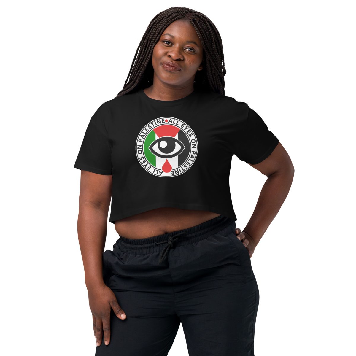 All Eyes on Palestine Women’s Crop Top