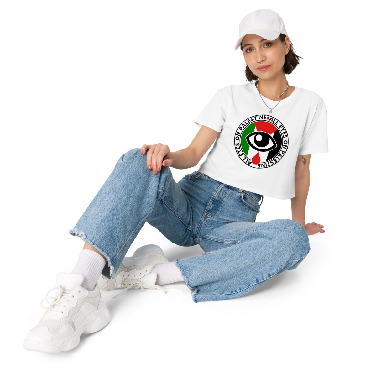 All Eyes on Palestine Women’s Crop Top