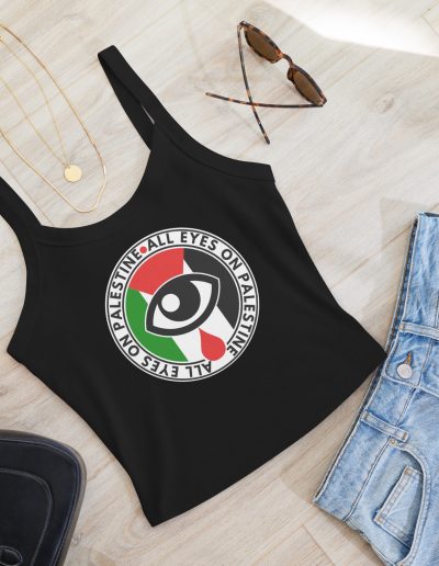 All Eyes on Palestine Women’s Micro-rib Tank Top (Vest)