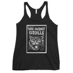 Cats Against Catcalls Women's Racerback Tank Vest