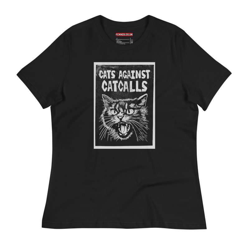 Cats Against Catcalls Women's Relaxed T-Shirt