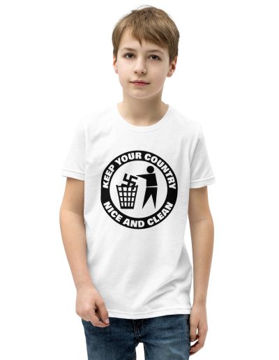 Keep Your Country Nice and Clean Kids T-Shirt