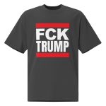 FCK TRUMP Oversized Faded T-shirt