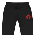 Anarchy Red Unisex Joggers Tracksuit Bottoms