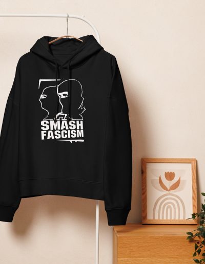 Smash Fascism Women’s Organic Hoodie