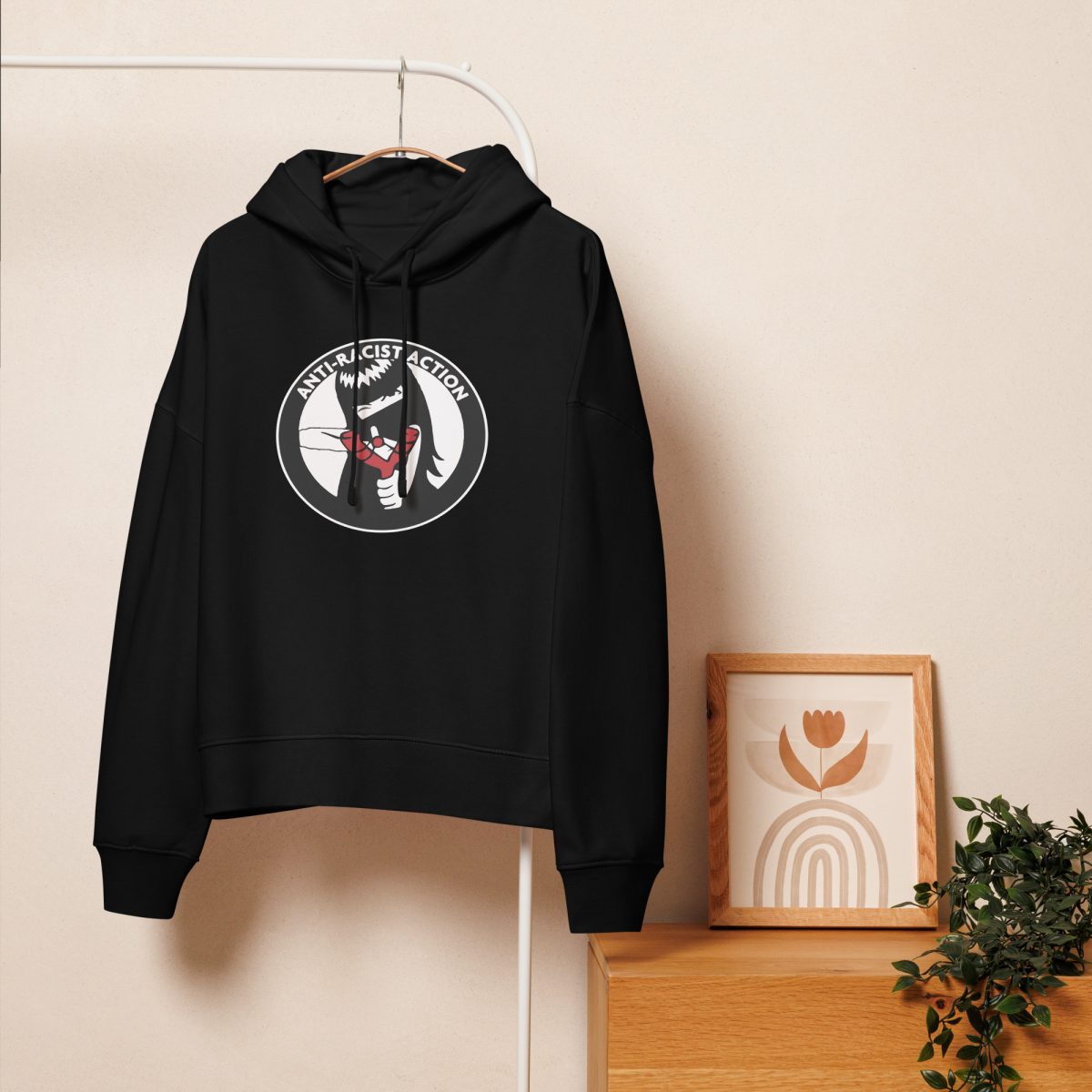 Anti-Racist Action Women’s Organic Hoodie