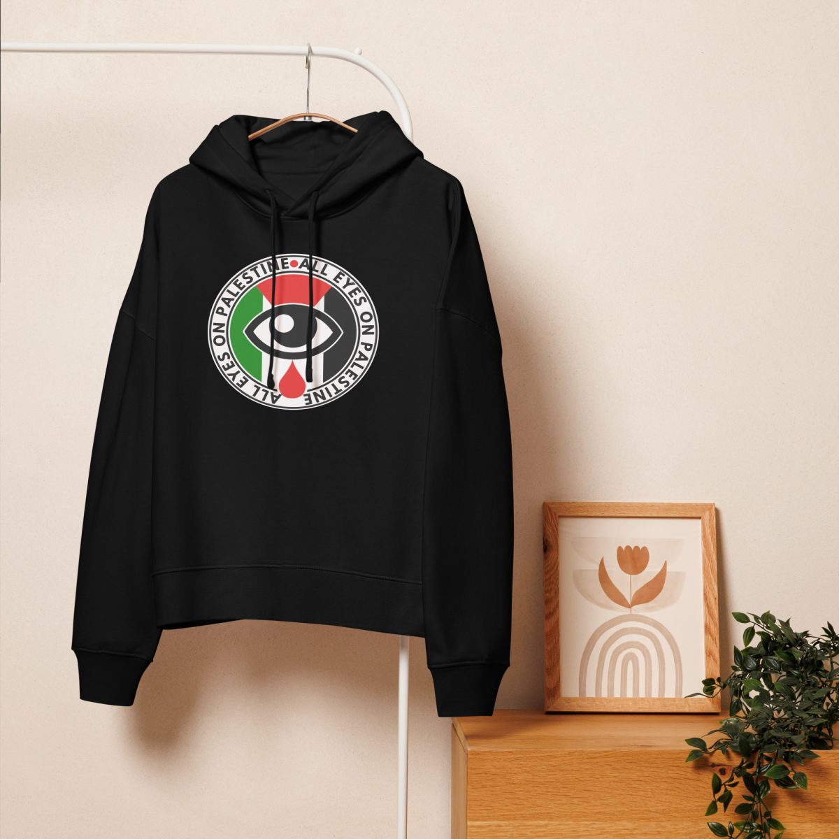 All Eyes on Palestine Women’s Organic Hoodie