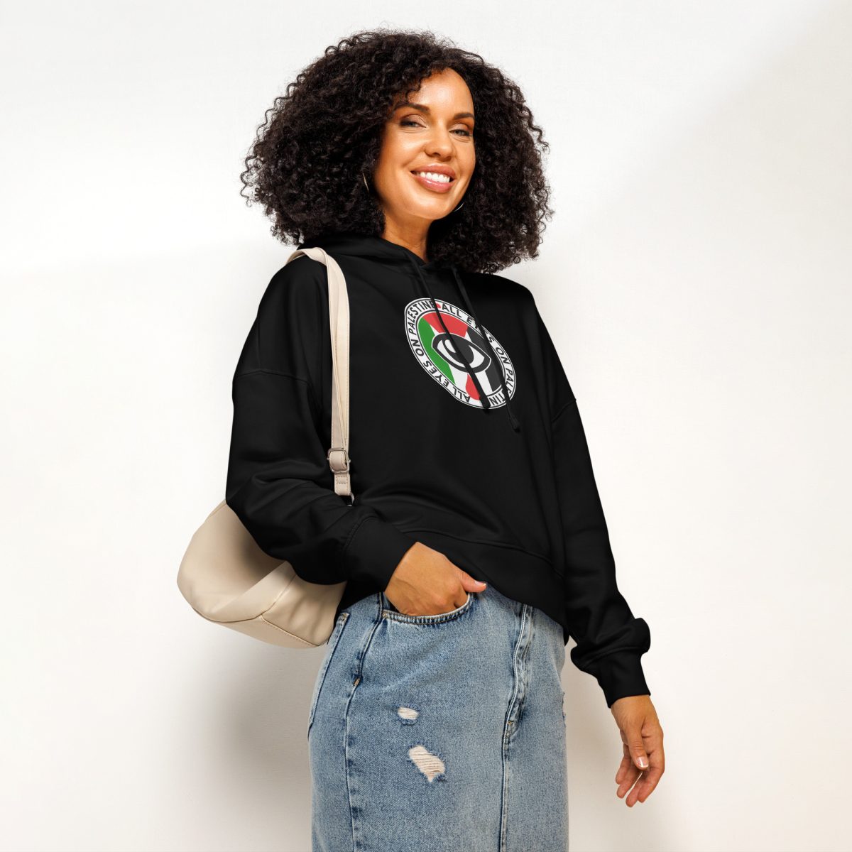 All Eyes on Palestine Women’s Organic Hoodie