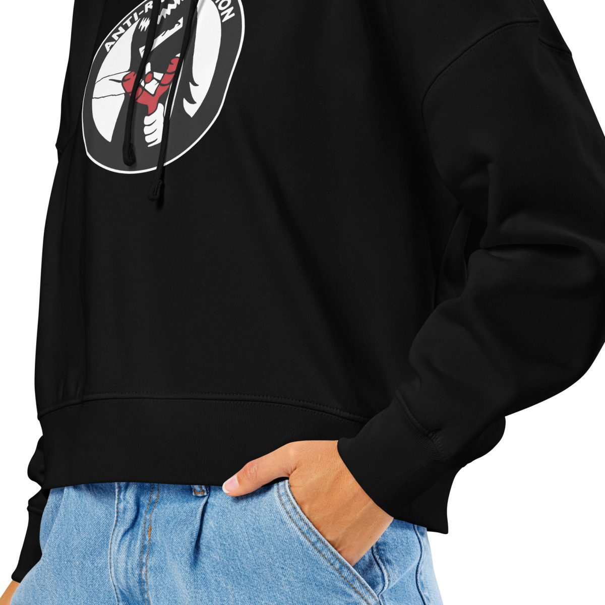Anti-Racist Action Women’s Organic Hoodie