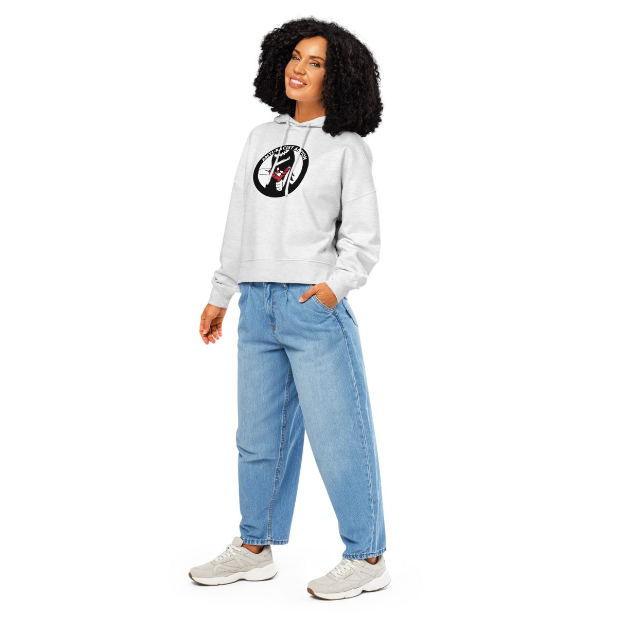 Anti-Racist Action Women’s Organic Hoodie