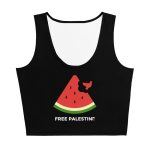 Free Palestine Watermelon Crop Top Vest