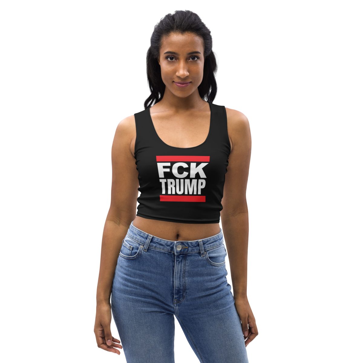 FCK TRUMP Crop Top Vest