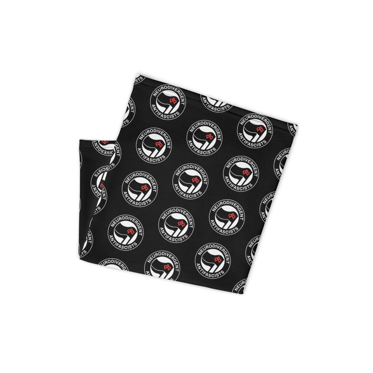 Neurodivergent Antifascists Neck Gaiter