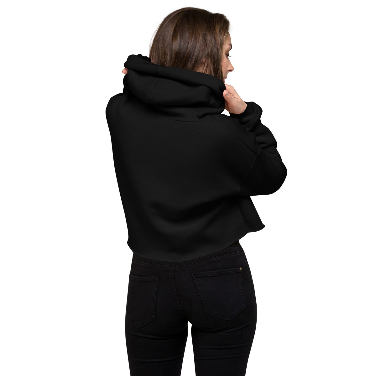 Neurodivergent Antifascists Crop Hoodie