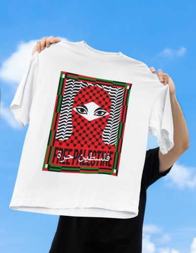 Free Palestine Unisex Organic T-shirt