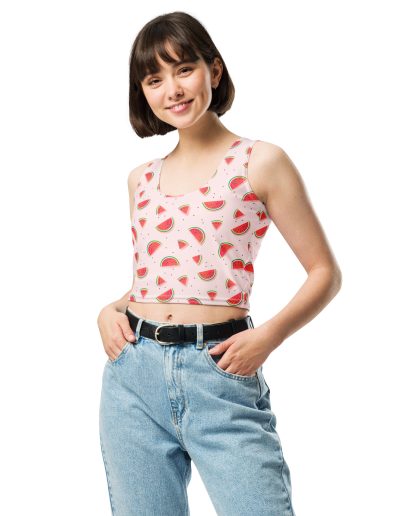 Watermelon Crop Top Vest