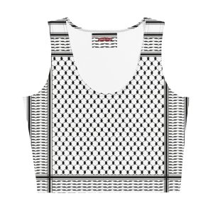 Kufiya (Keffiyeh) Crop Top Vest