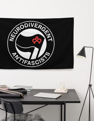 Neurodivergent Antifascists Flag
