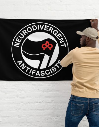 Neurodivergent Antifascists Flag