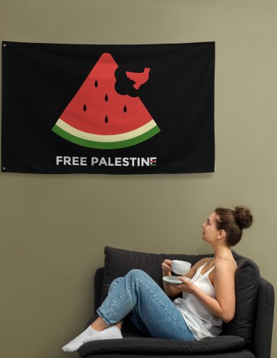 Free Palestine Watermelon Flag