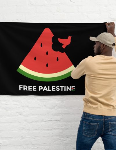 Free Palestine Watermelon Flag