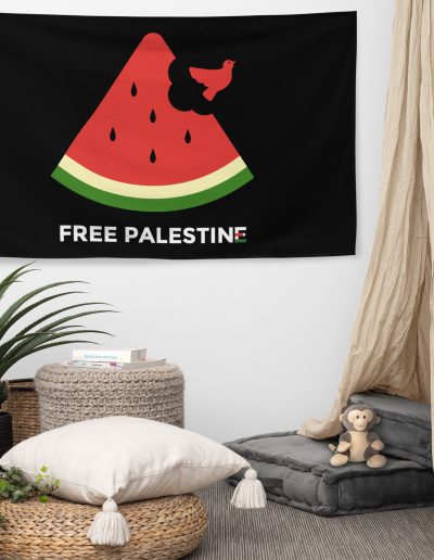 Free Palestine Watermelon Flag