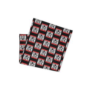 Eat the Rich Neck Gaiter Face Cover